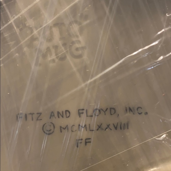 4 Auto Mug Hand Painted by Fitz and Floyd Japan - Picture 4 of 4